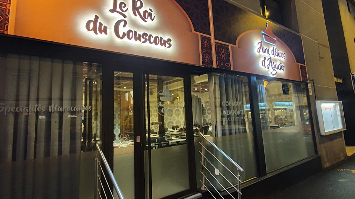 Aux Delices D'agadir Restaurant Marocain A La Roche Sur Yon