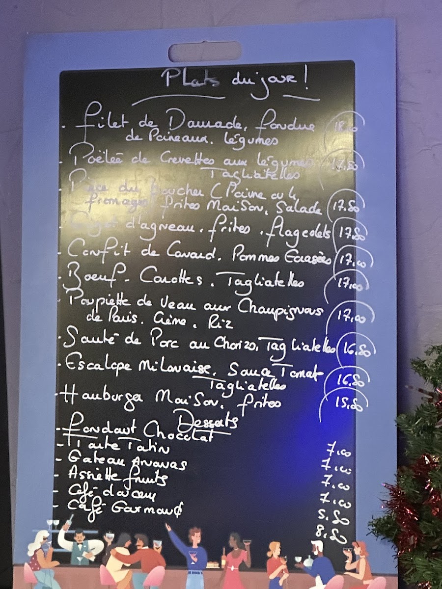 Menu Aux Delices De Katty-1