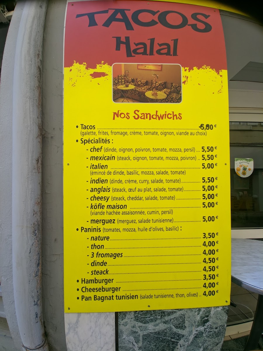 Menu Aux Délices De Mes Fils-1