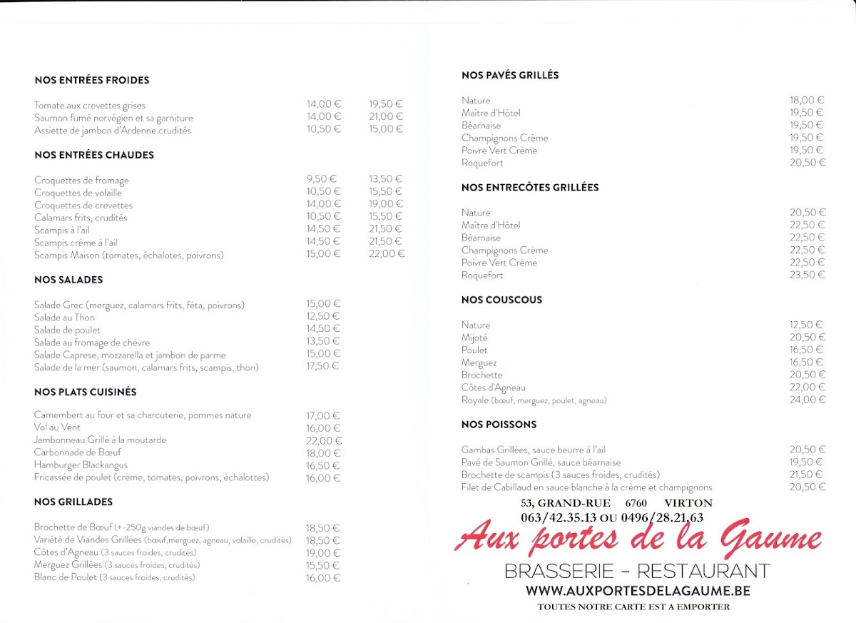 Menu Aux Portes De La Gaume-2