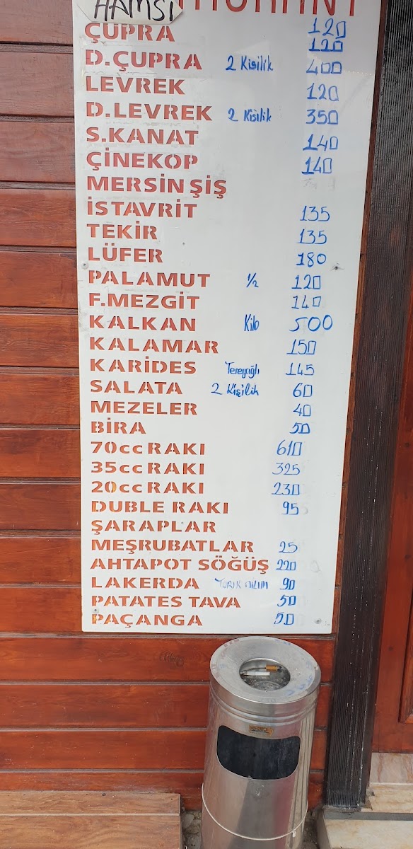 Menu Ağva Liman Restaurant-5