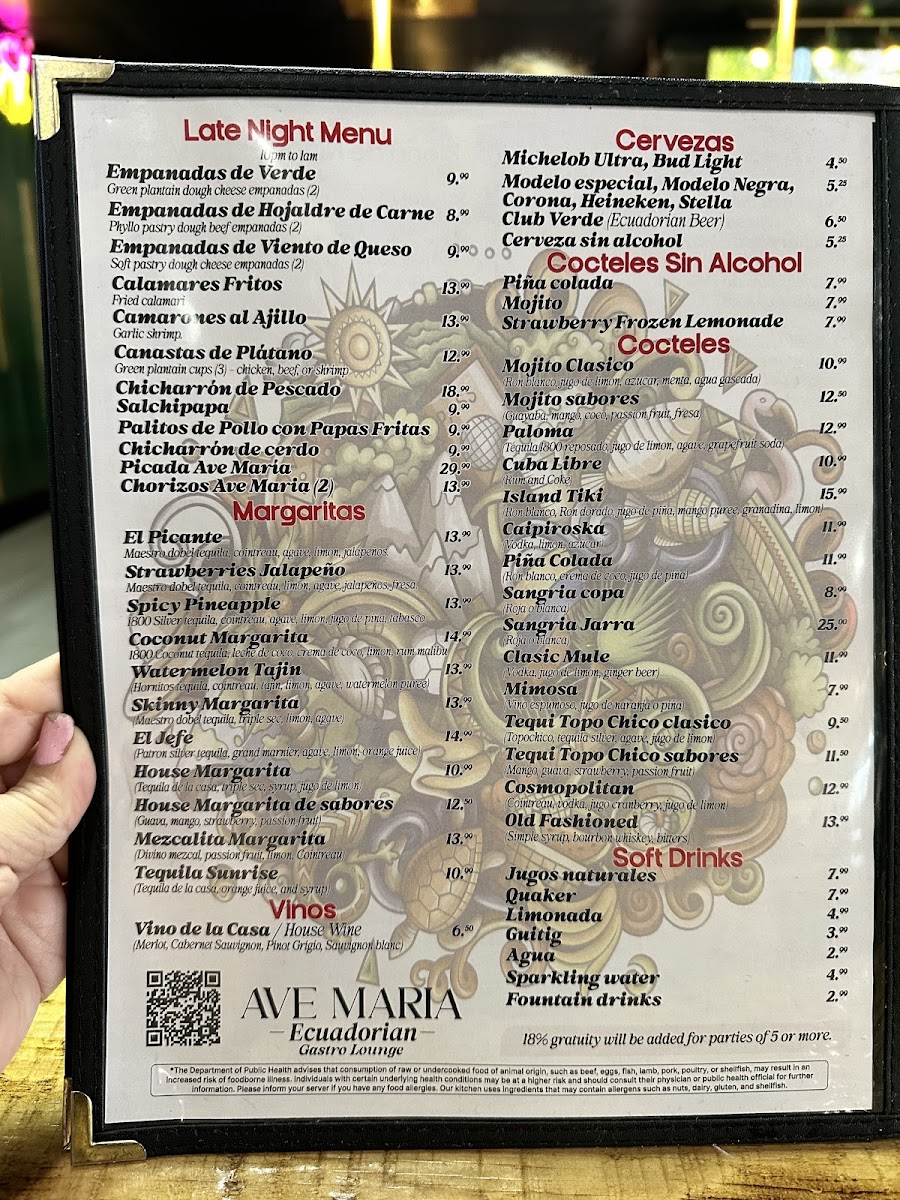 Menu Ave Maria Gastro Lounge-2