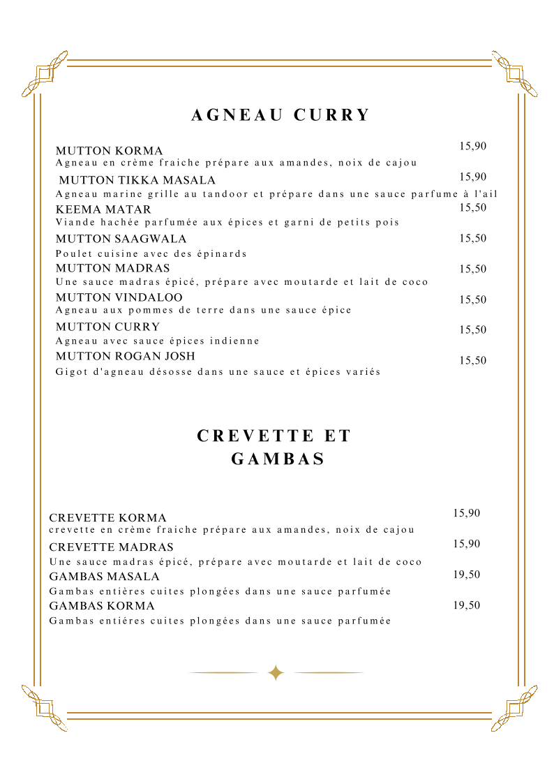 Menu Avi Ravi-4