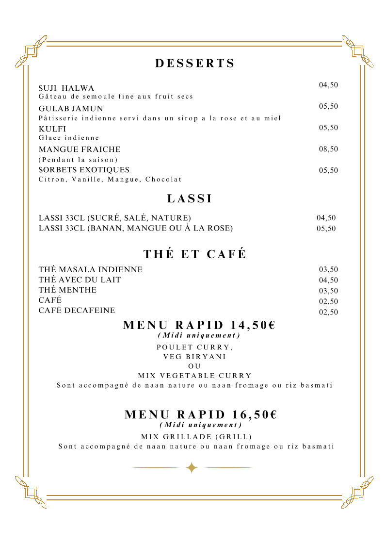Menu Avi Ravi-5