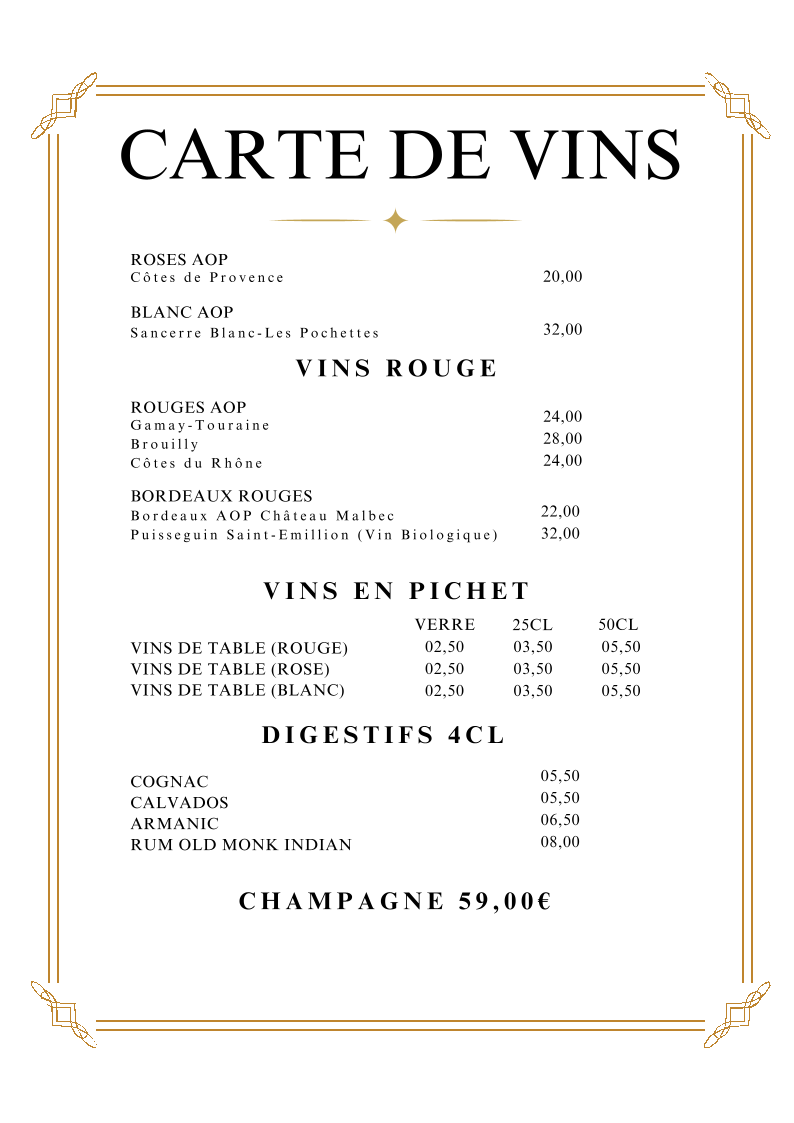 Menu Avi Ravi-6