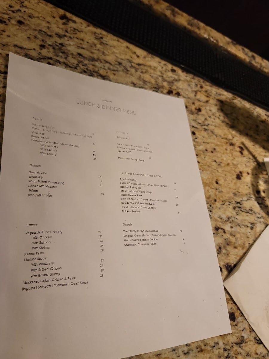 Menu Aviation Grill-8
