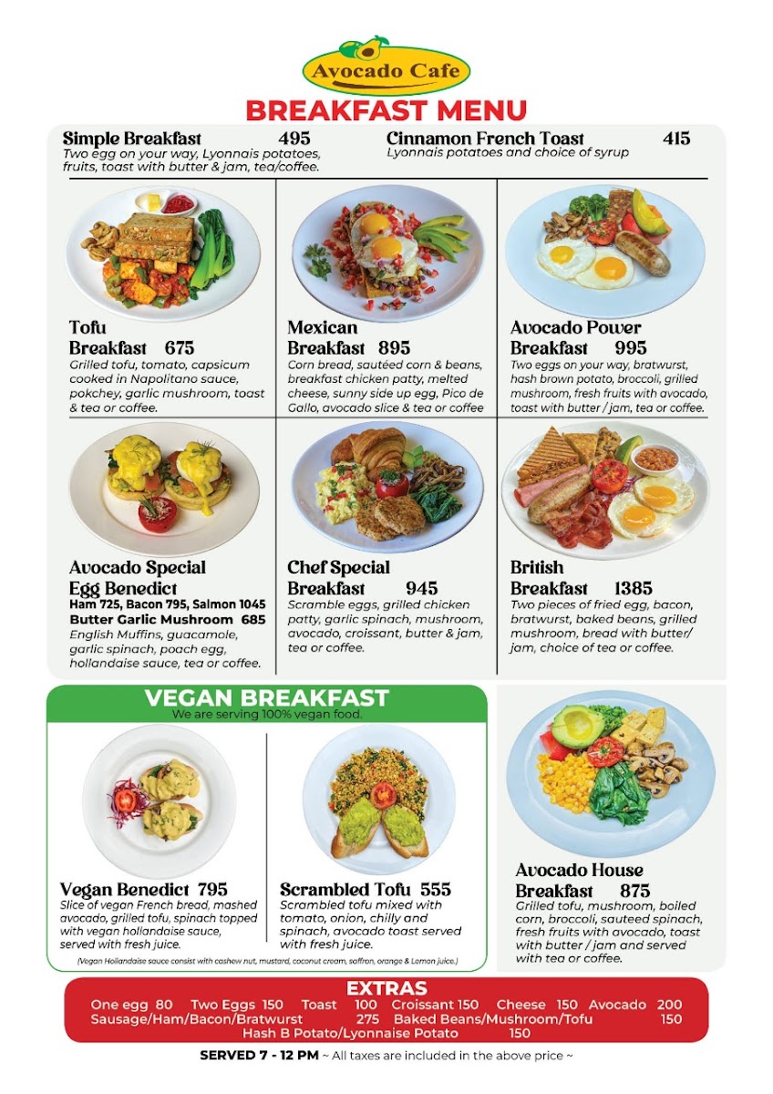 Menu Avocado Cafe, Thamel-6