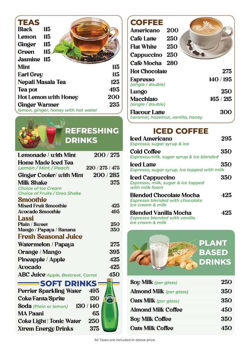 Menu Avocado Cafe, Thamel-7