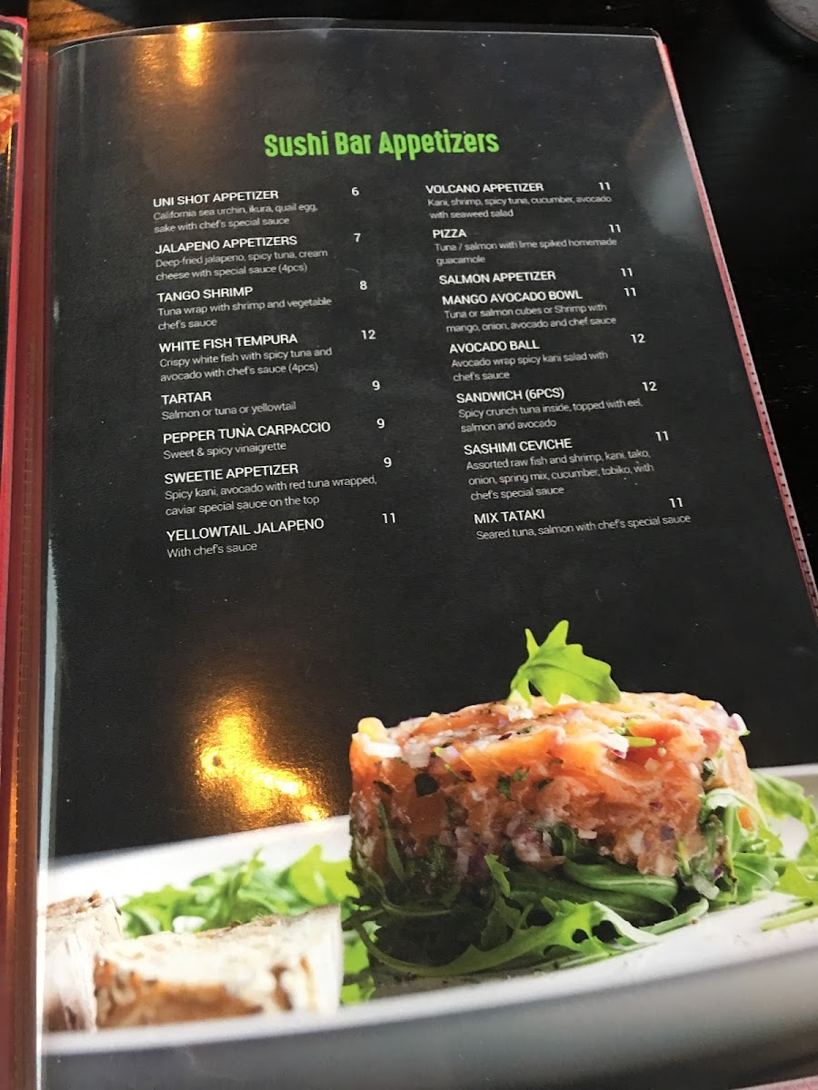 Menu Avocado Sushi-1