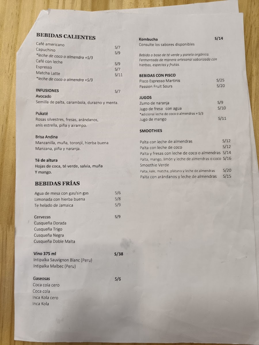 Menu Avocado, Toast & More.-10