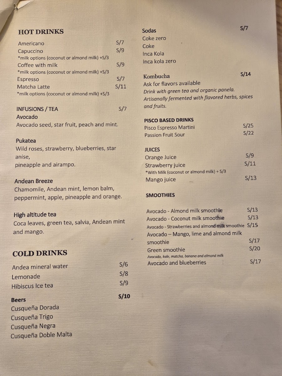 Menu Avocado, Toast & More.-4