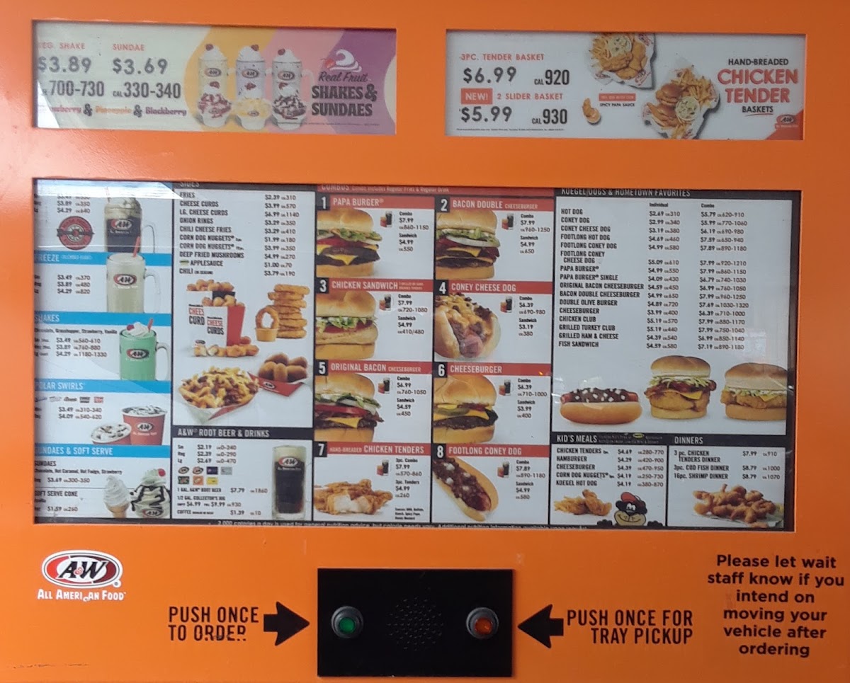 Menu A&w All-American Food-3