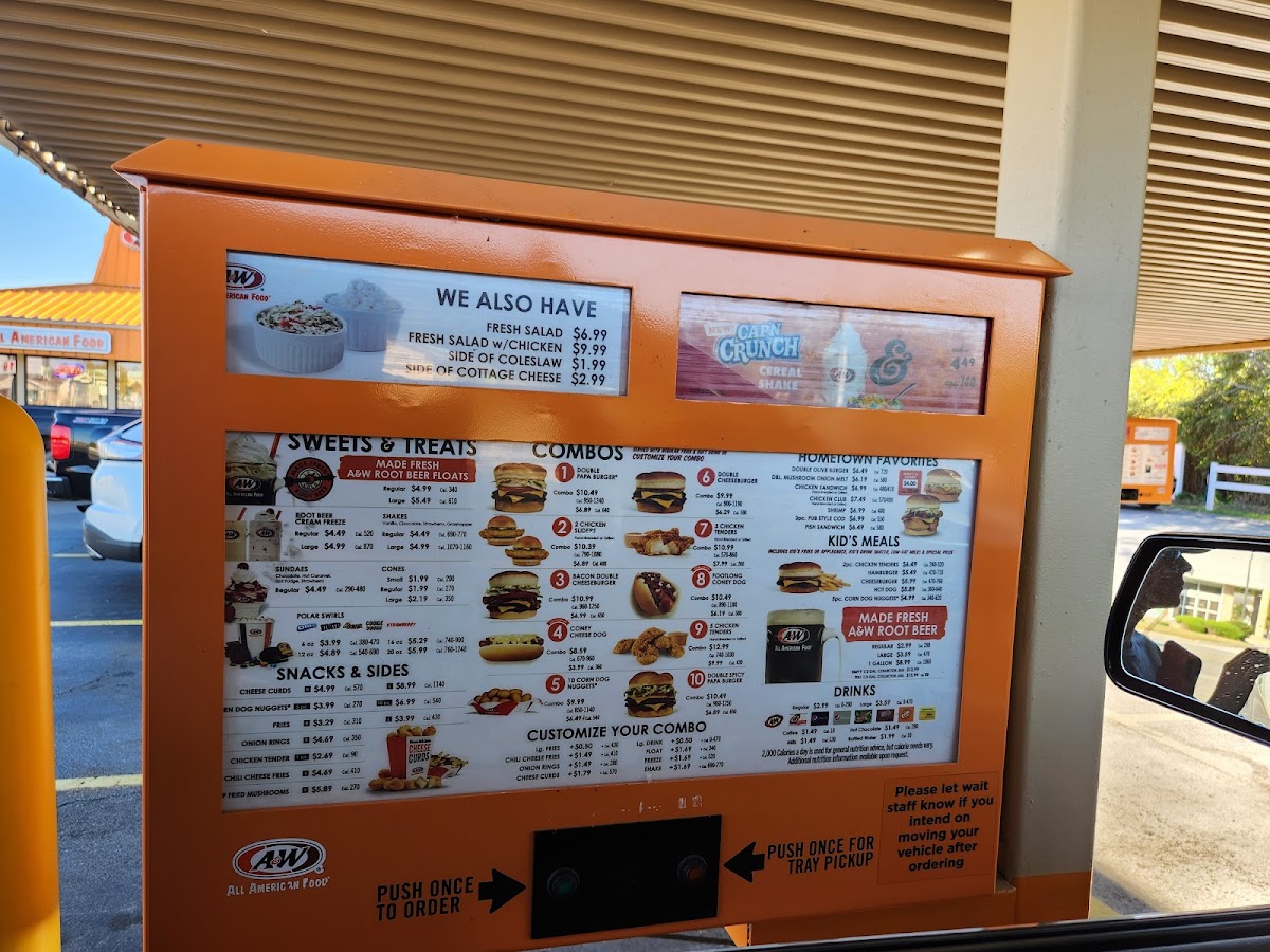 Menu A&w All-American Food-7