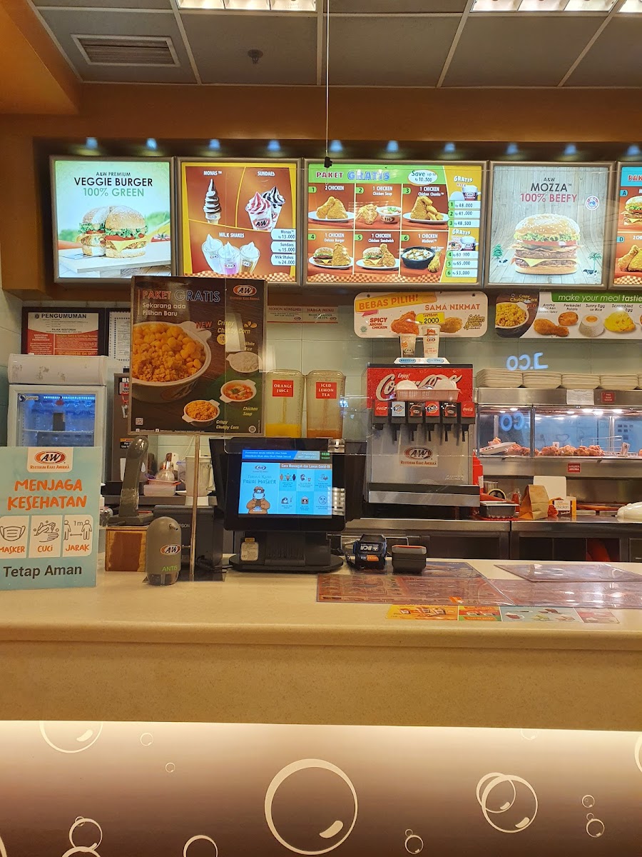 Menu A&w Gandaria City-6