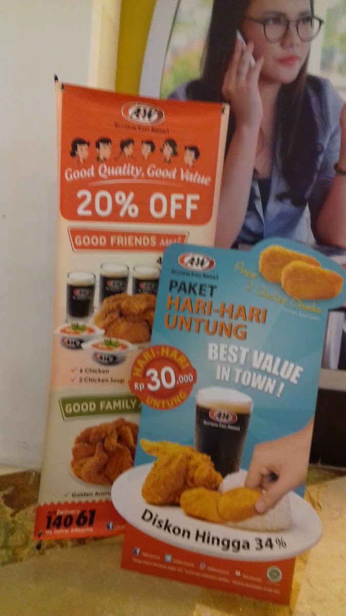 Menu A&w Gandaria City-8