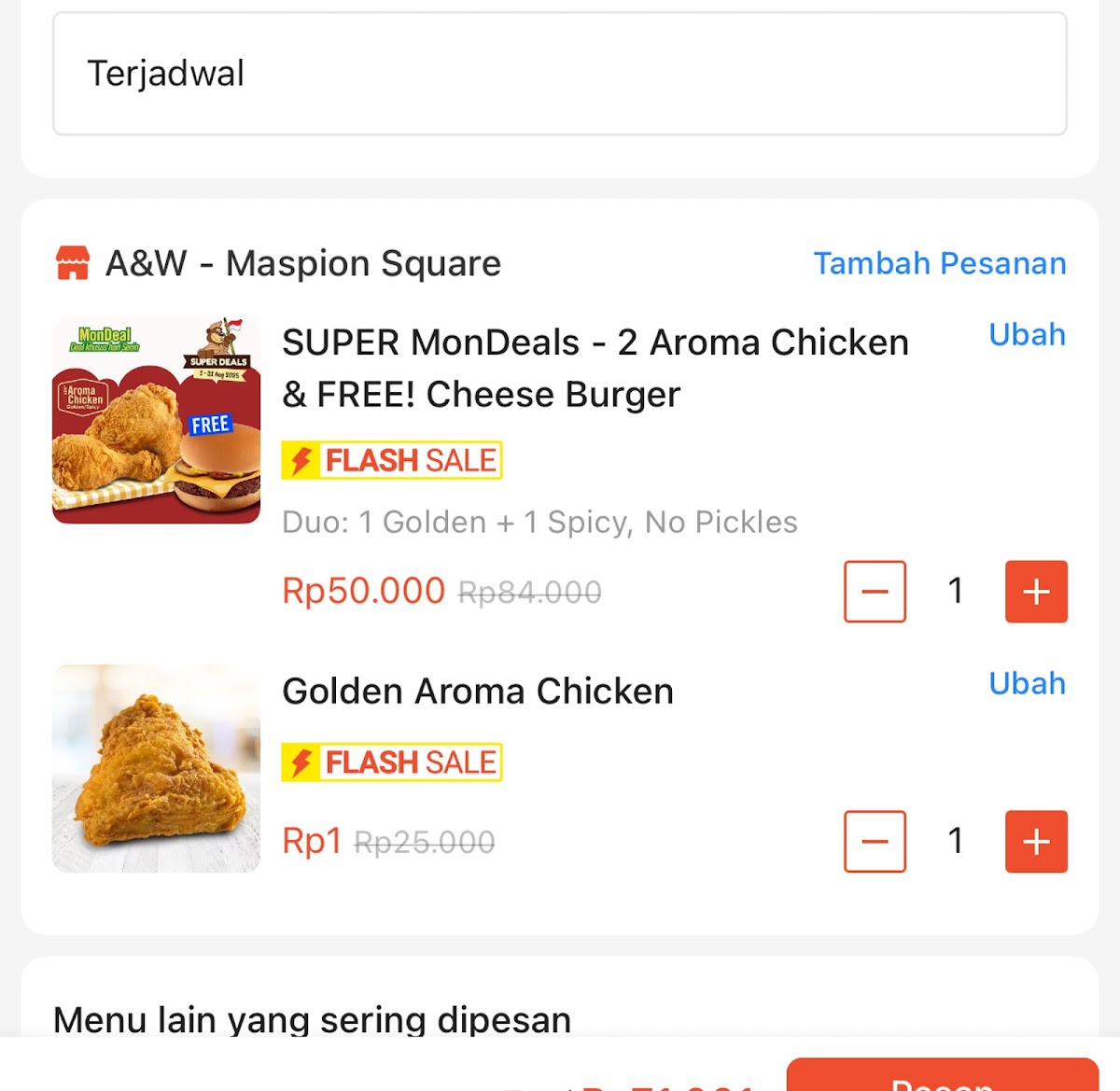 Menu A&w Maspion Square-4