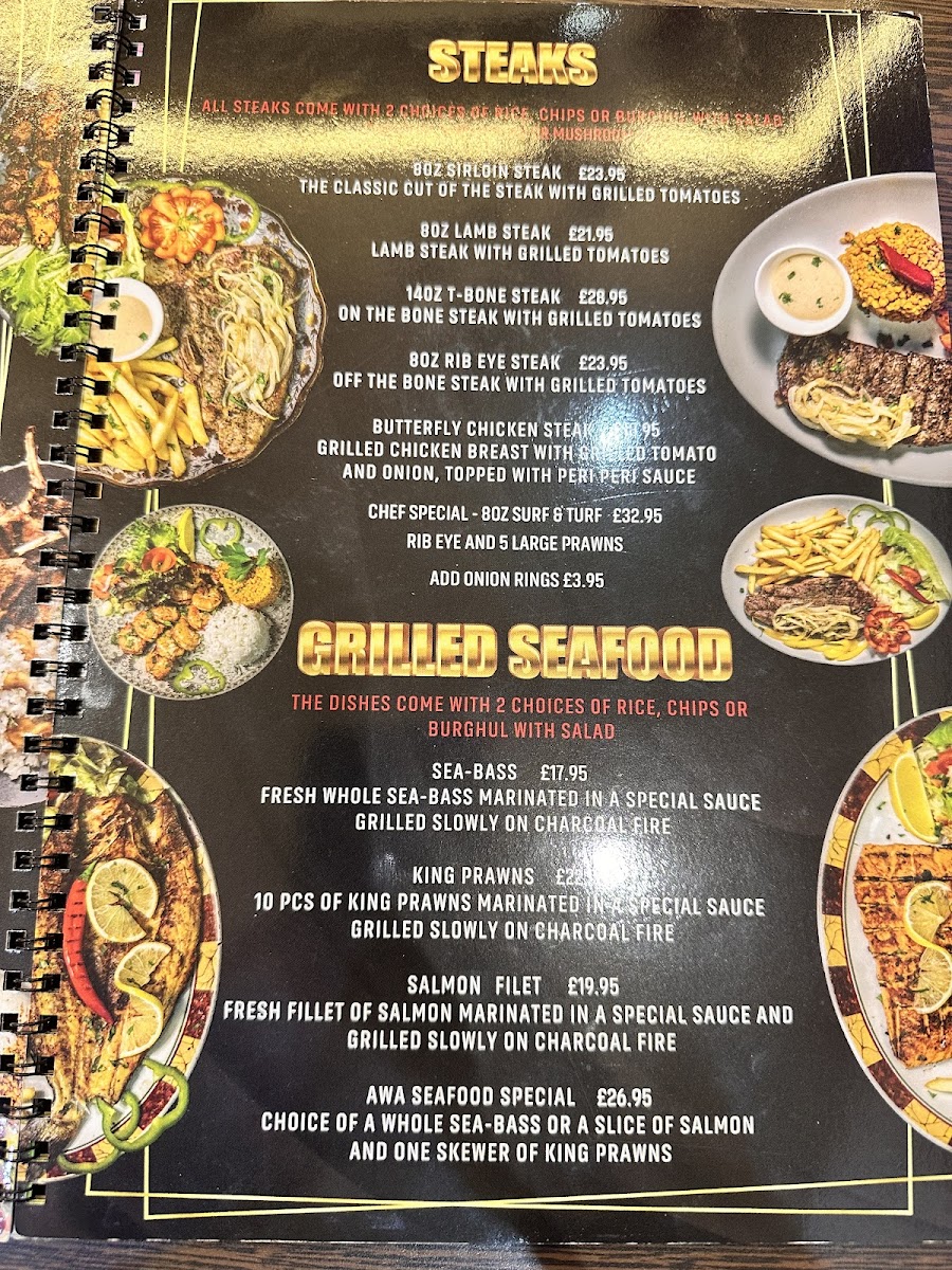 Menu Awa Grill House ( Restaurant )-4