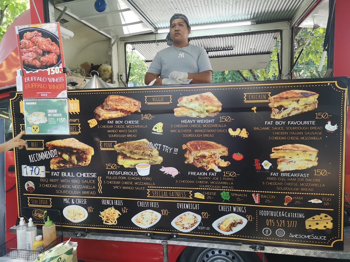 Menu Awesomesauce Truck-2