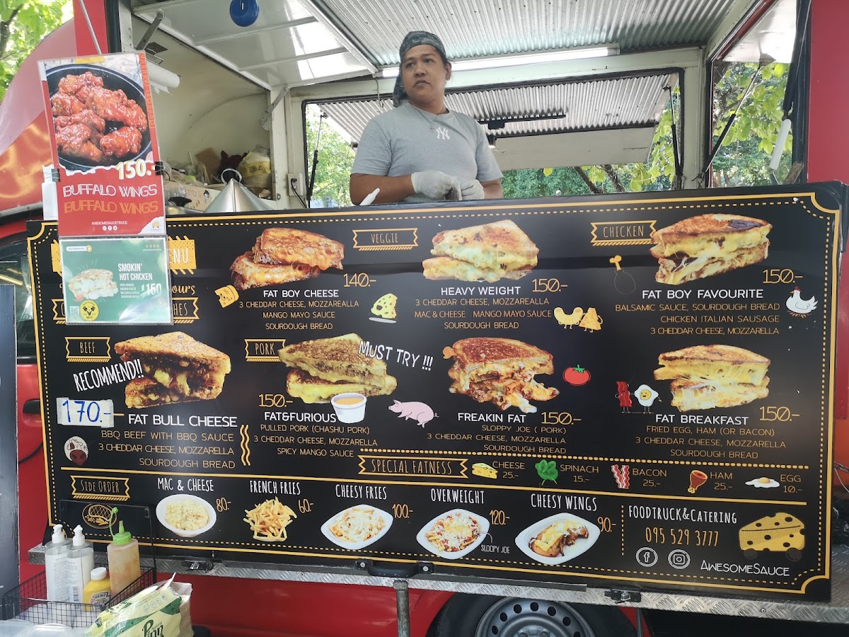 Menu Awesomesauce Truck-3