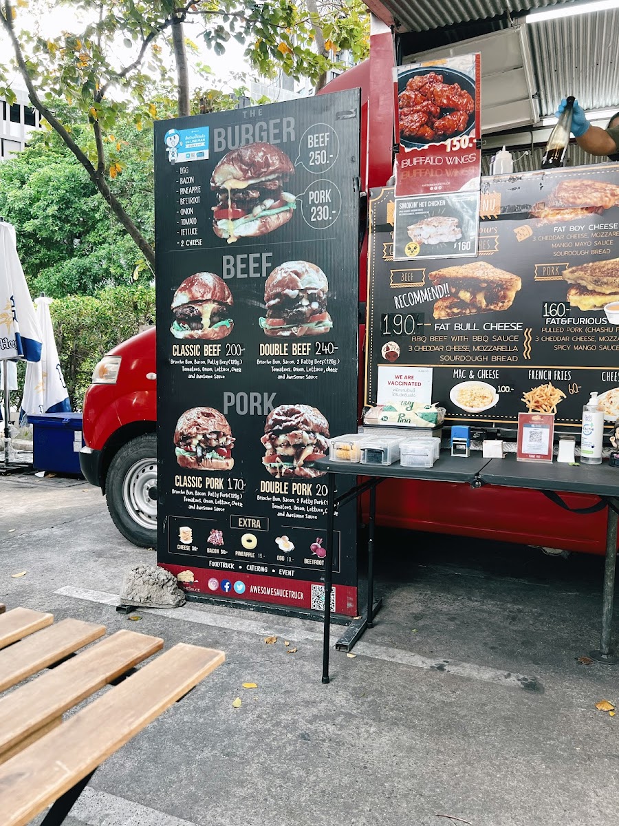 Menu Awesomesauce Truck-4
