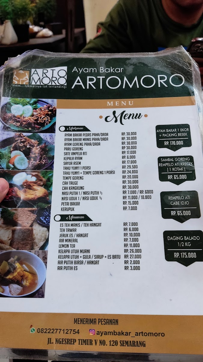 Menu Ayam Bakar Artomoro Semarang-5