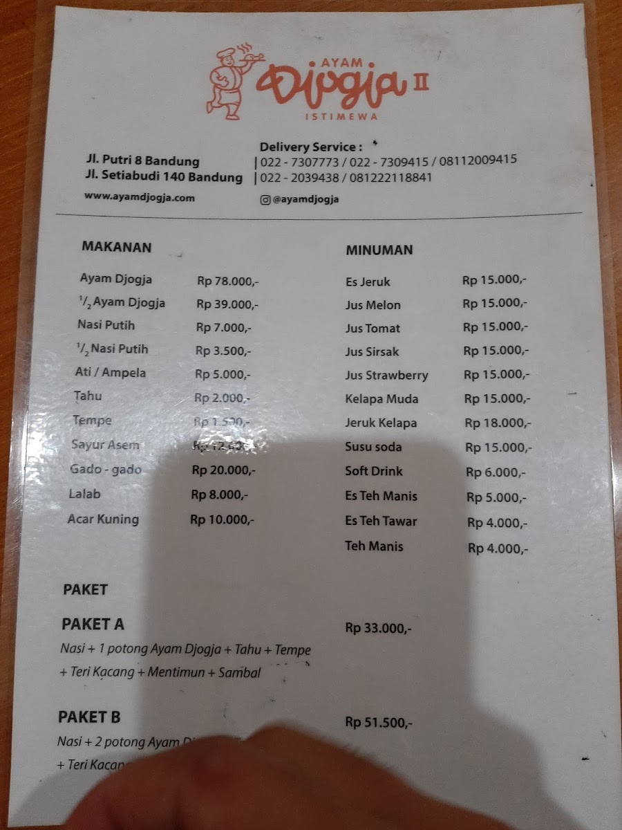 Menu Ayam Djogja Ii Istimewa-4
