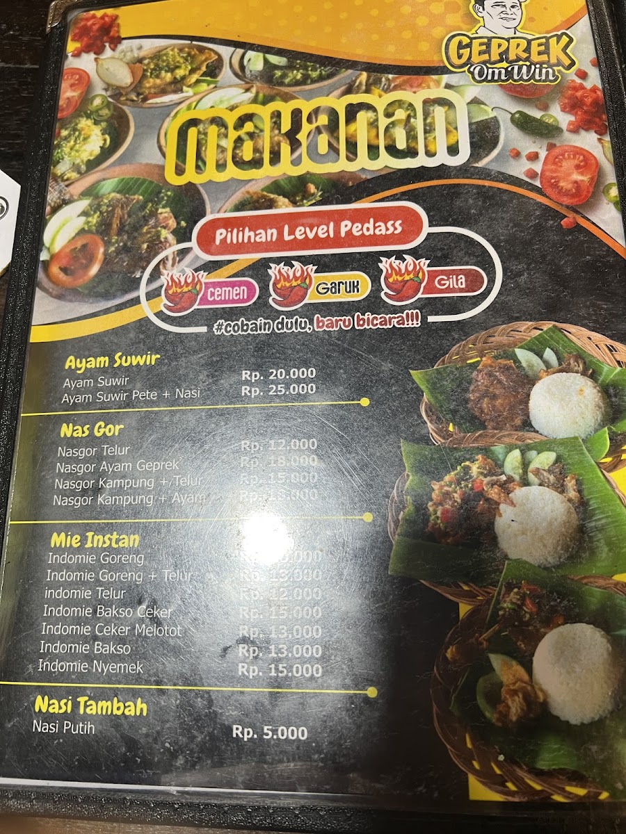 Menu Ayam Geprek Om Win-1
