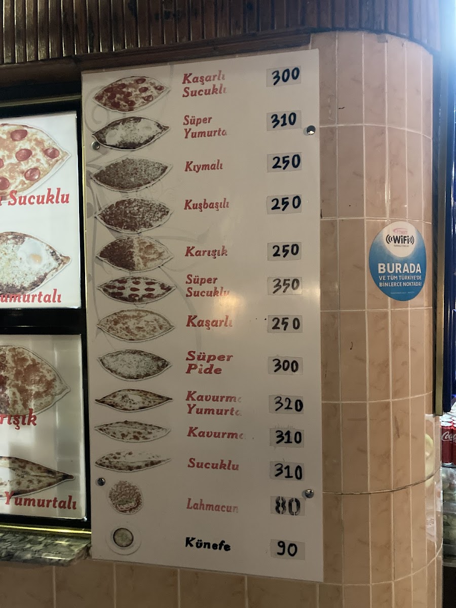 Menu Ayazma Çay Bahçesi-7