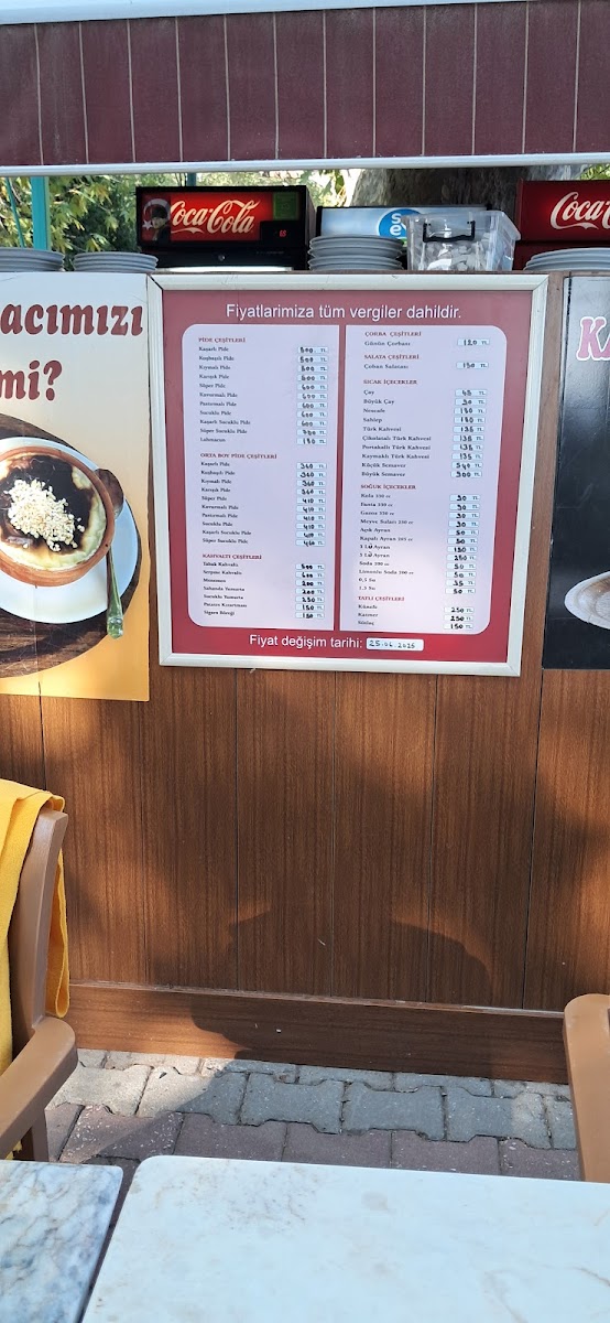 Menu Ayazma Çay Bahçesi-8