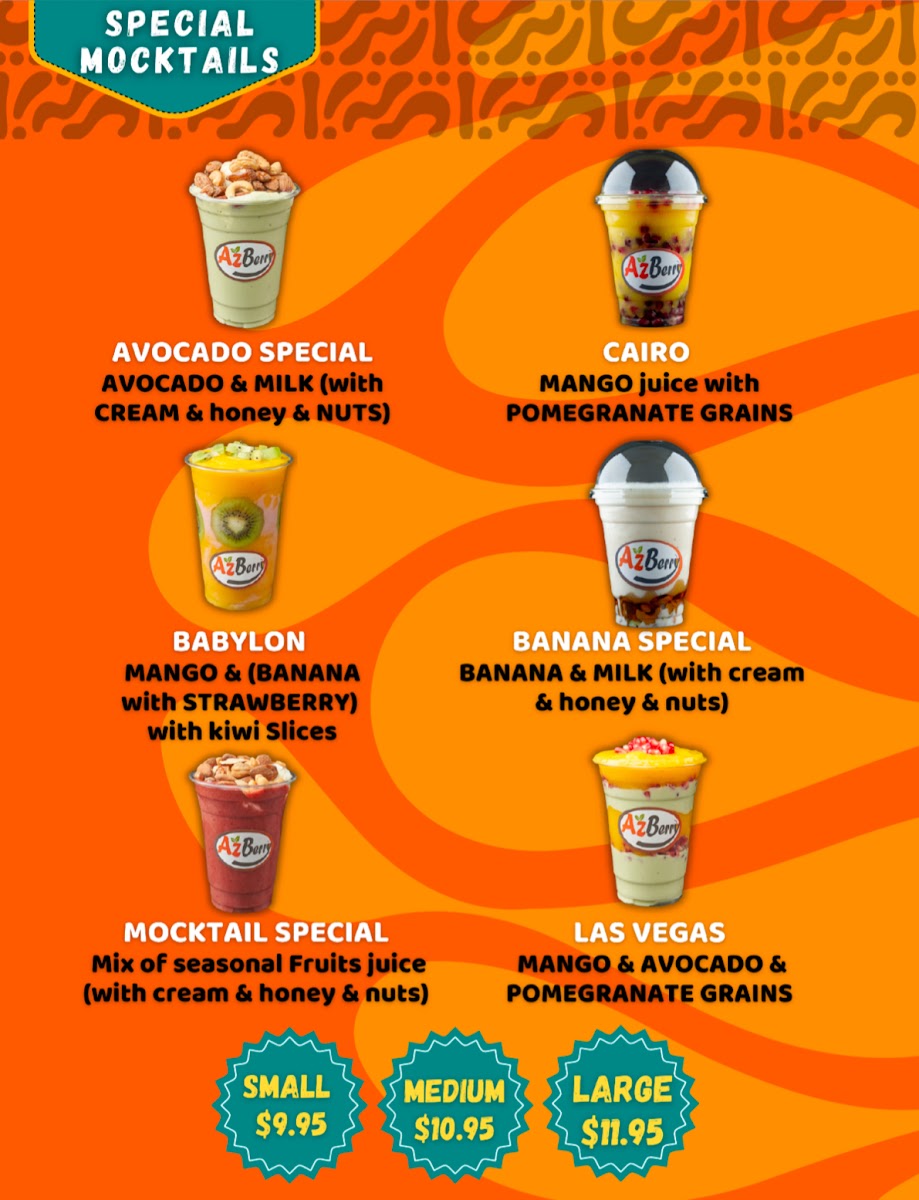 Menu Azberry ازبري-4