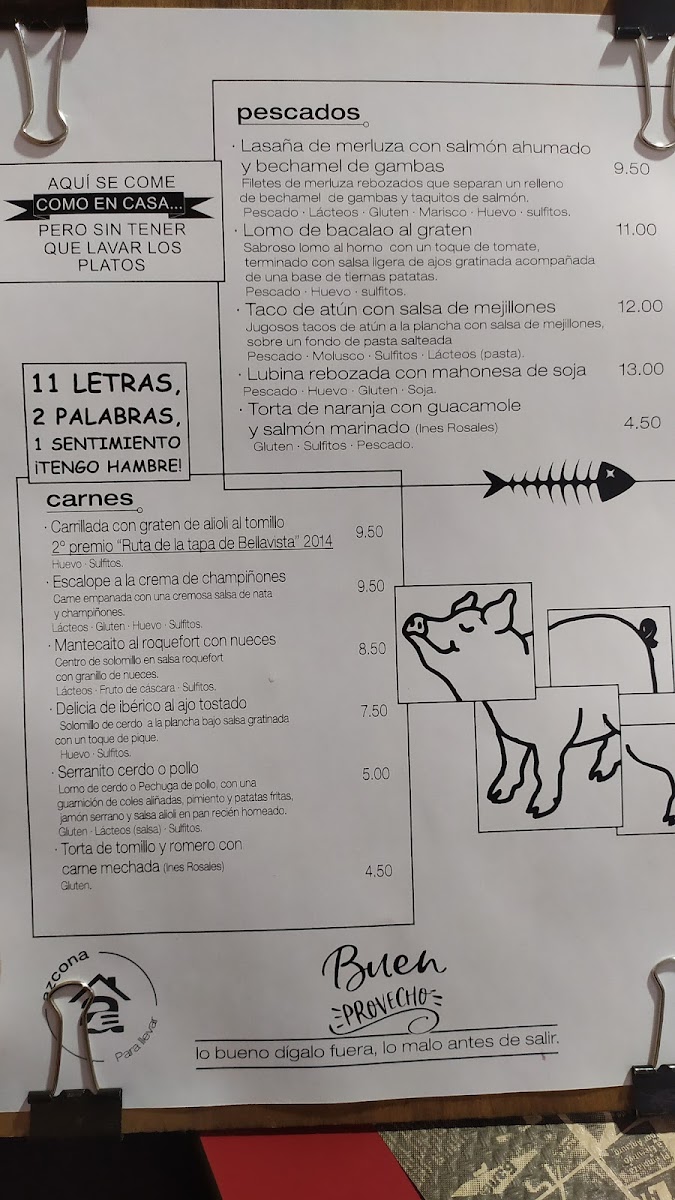 Menu Azcona Bar · Restaurant-3