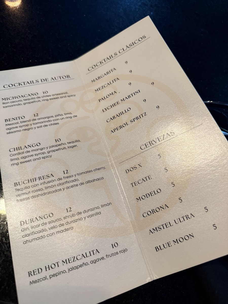 Menu Azteca Mexican Cuisine & Bar-3