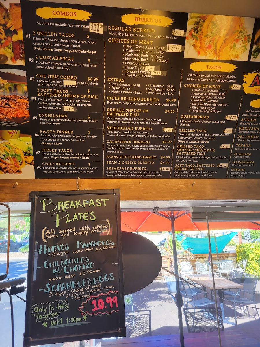 Menu Aztlan Grilled North-10