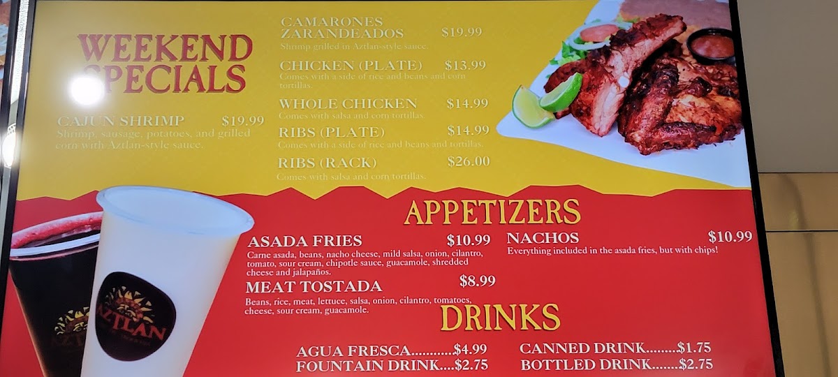 Menu Aztlan Grilled North-4