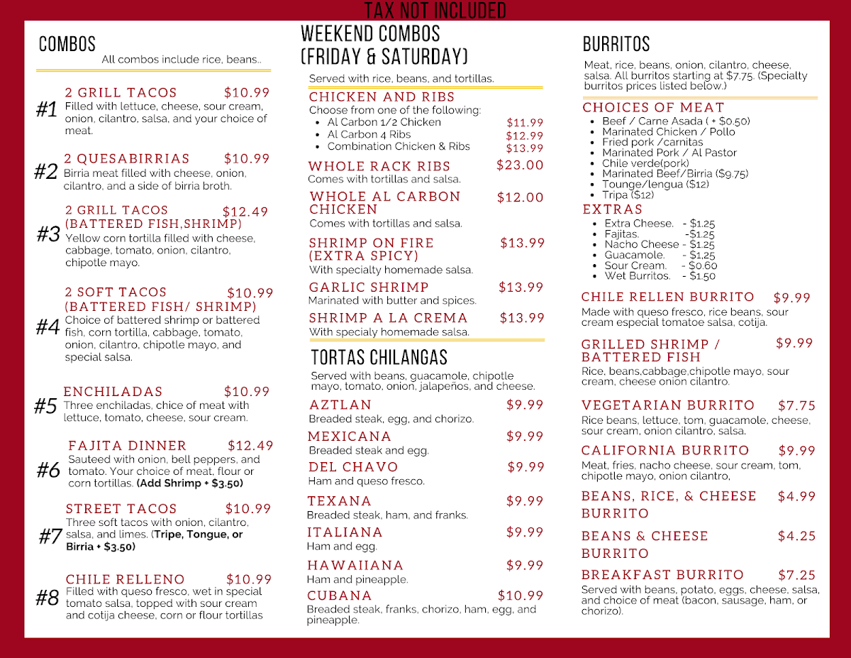 Menu Aztlan Grilled North-6