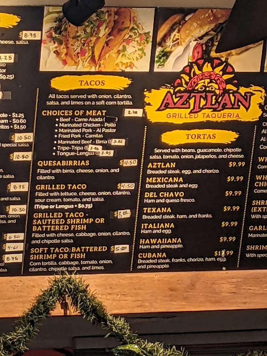 Menu Aztlan Grilled North-8