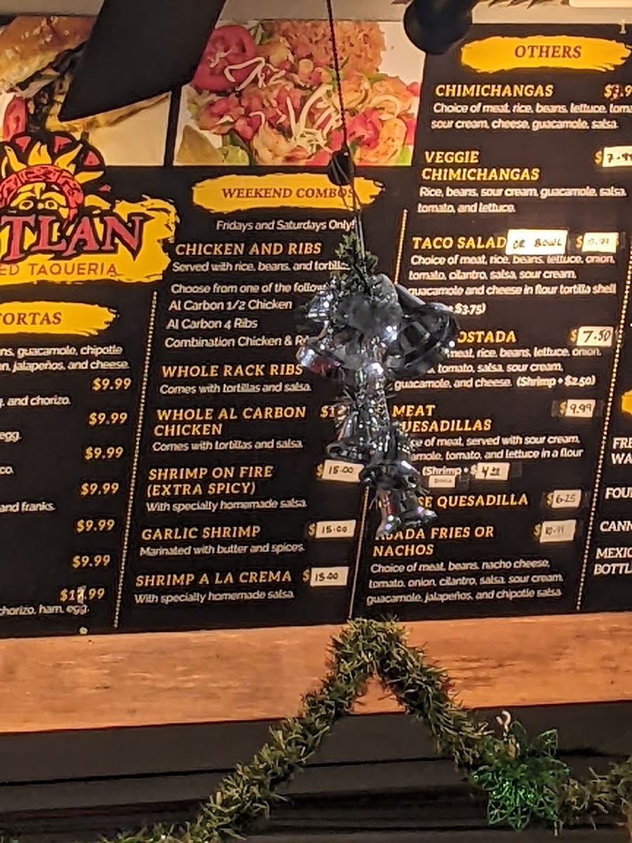Menu Aztlan Grilled North-9