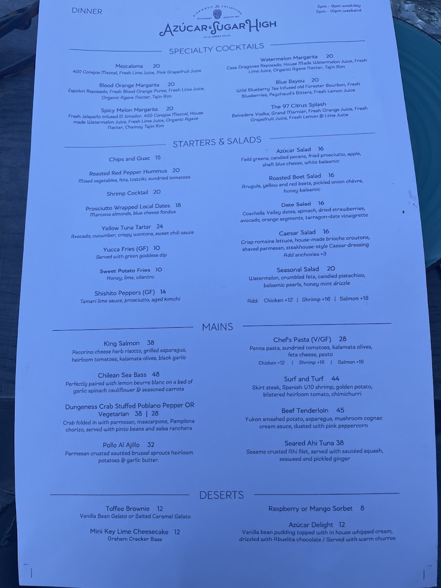 Menu Azúcar Palm Springs-3