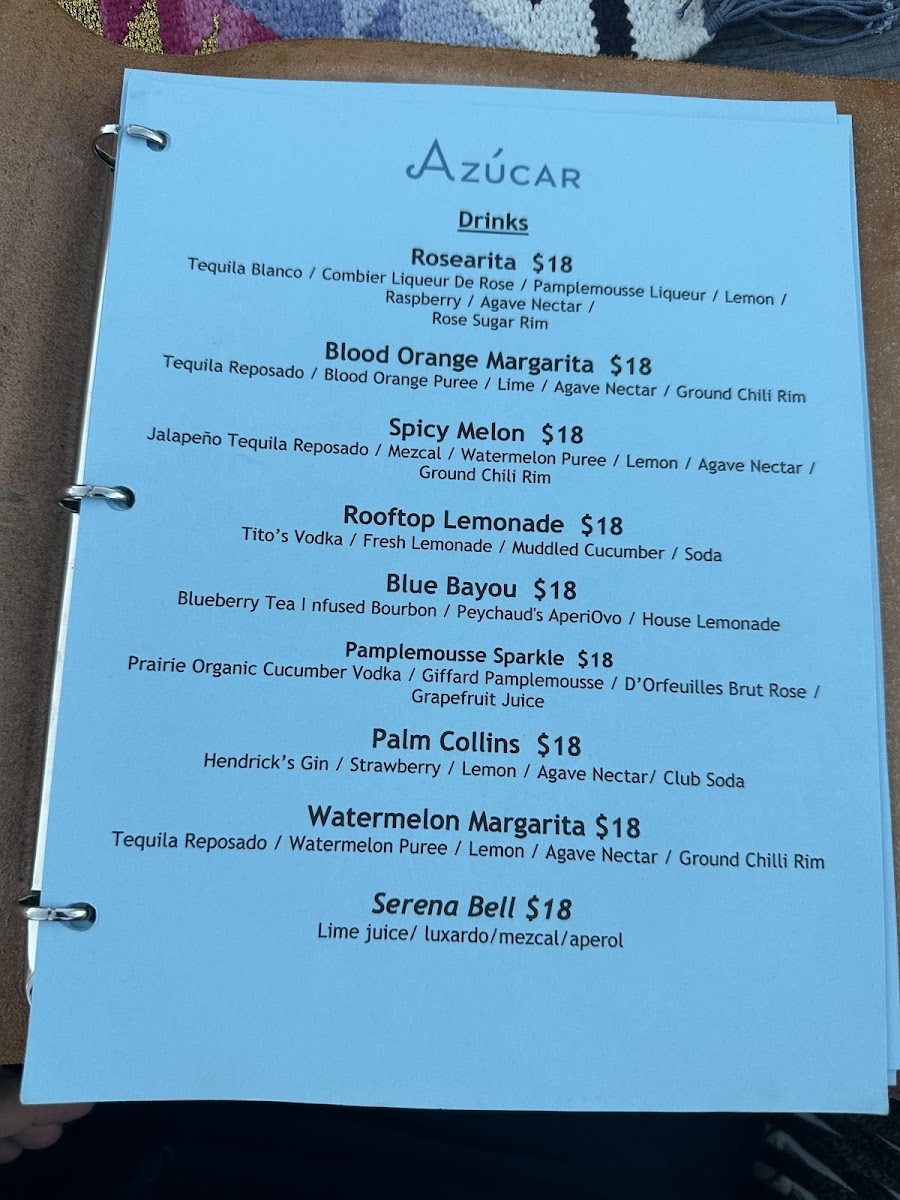 Menu Azúcar Palm Springs-5