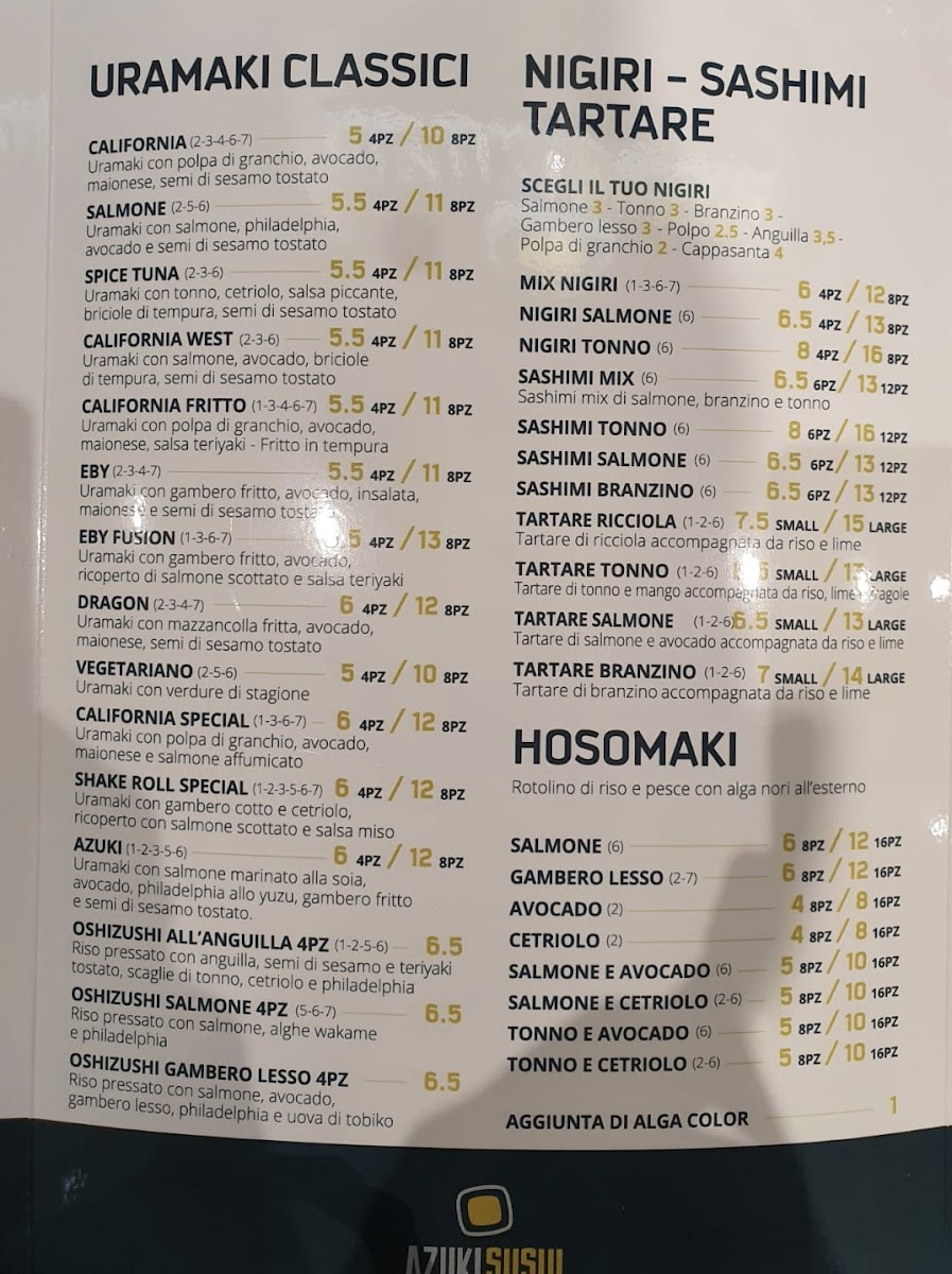 Menu Azuki Sushi-4