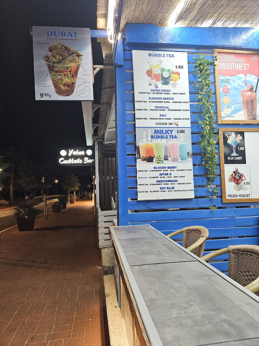 Menu B-Fresh Yogurt Cala Millor-9