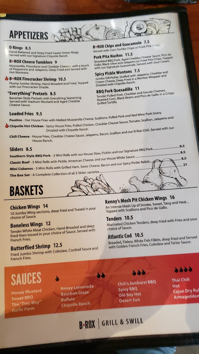 Menu B Rox Grill And Swill-2