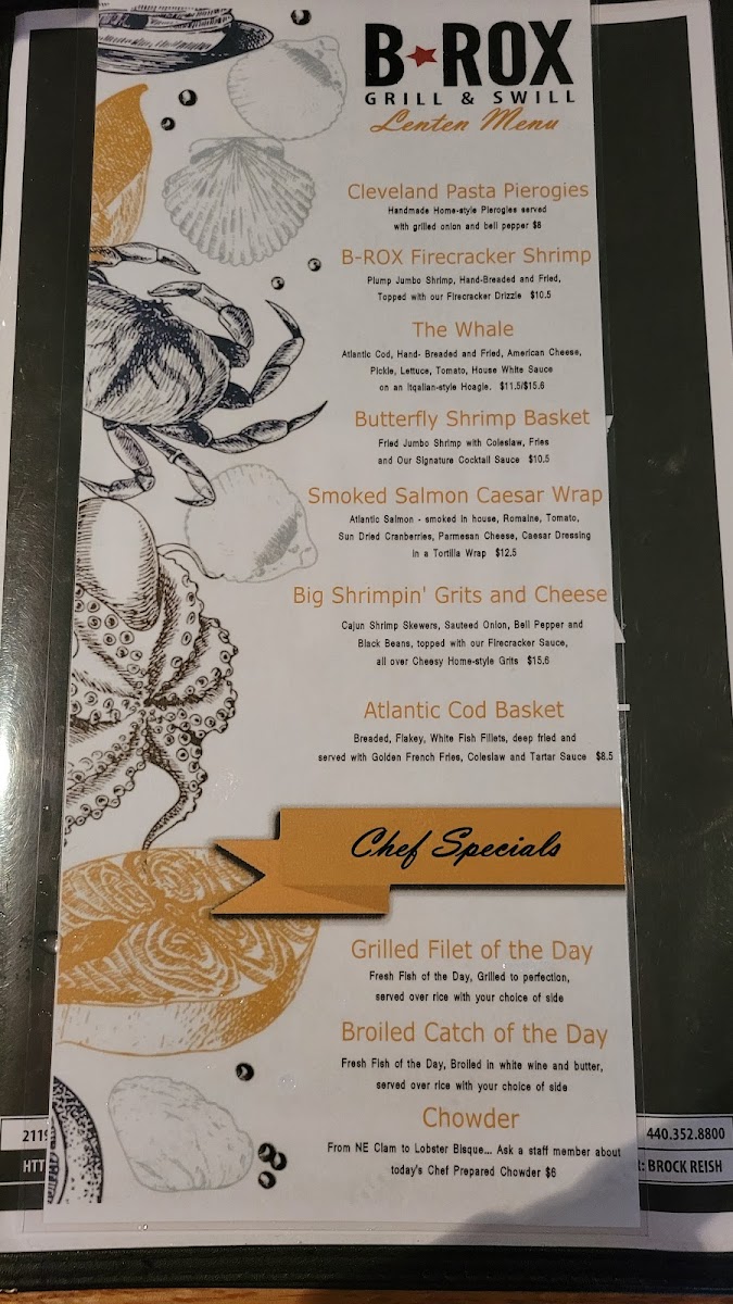 Menu B Rox Grill And Swill-4