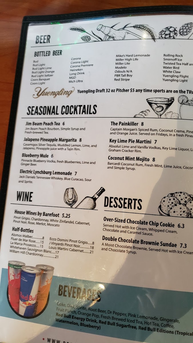 Menu B Rox Grill And Swill-5