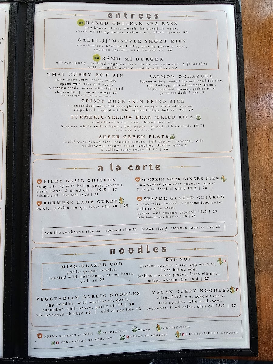 Menu B Star-9