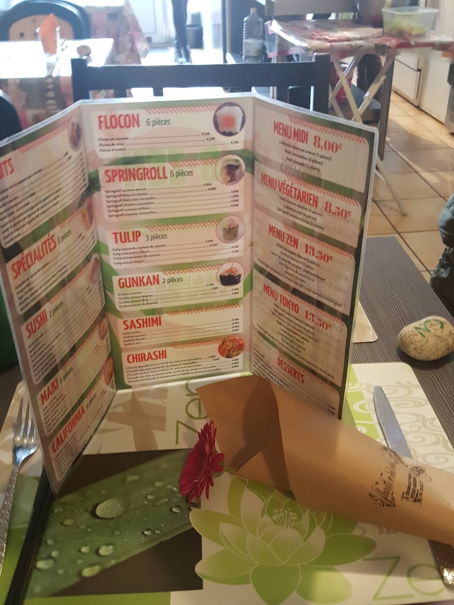 Menu B-Zen-2