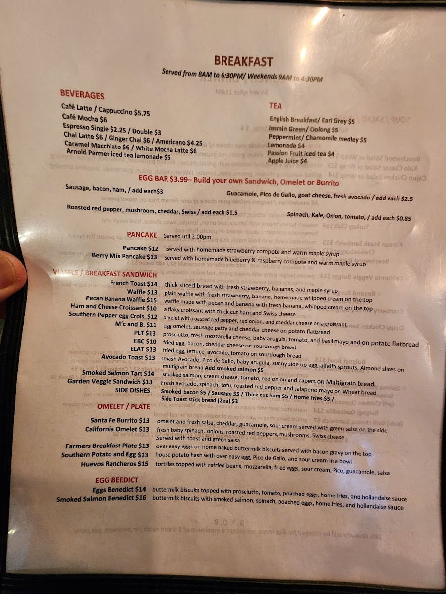 Menu B18 Coffee Kitchen-2