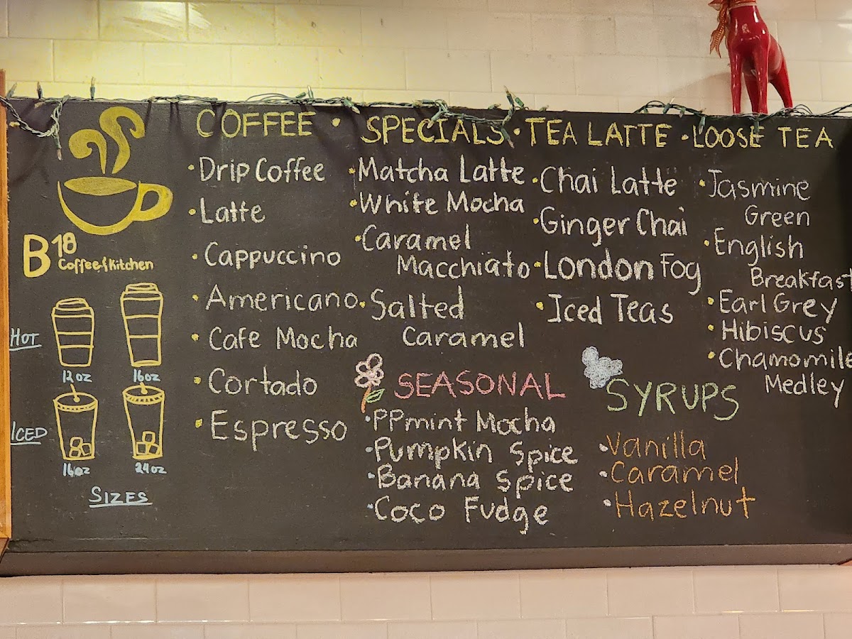 Menu B18 Coffee Kitchen-4