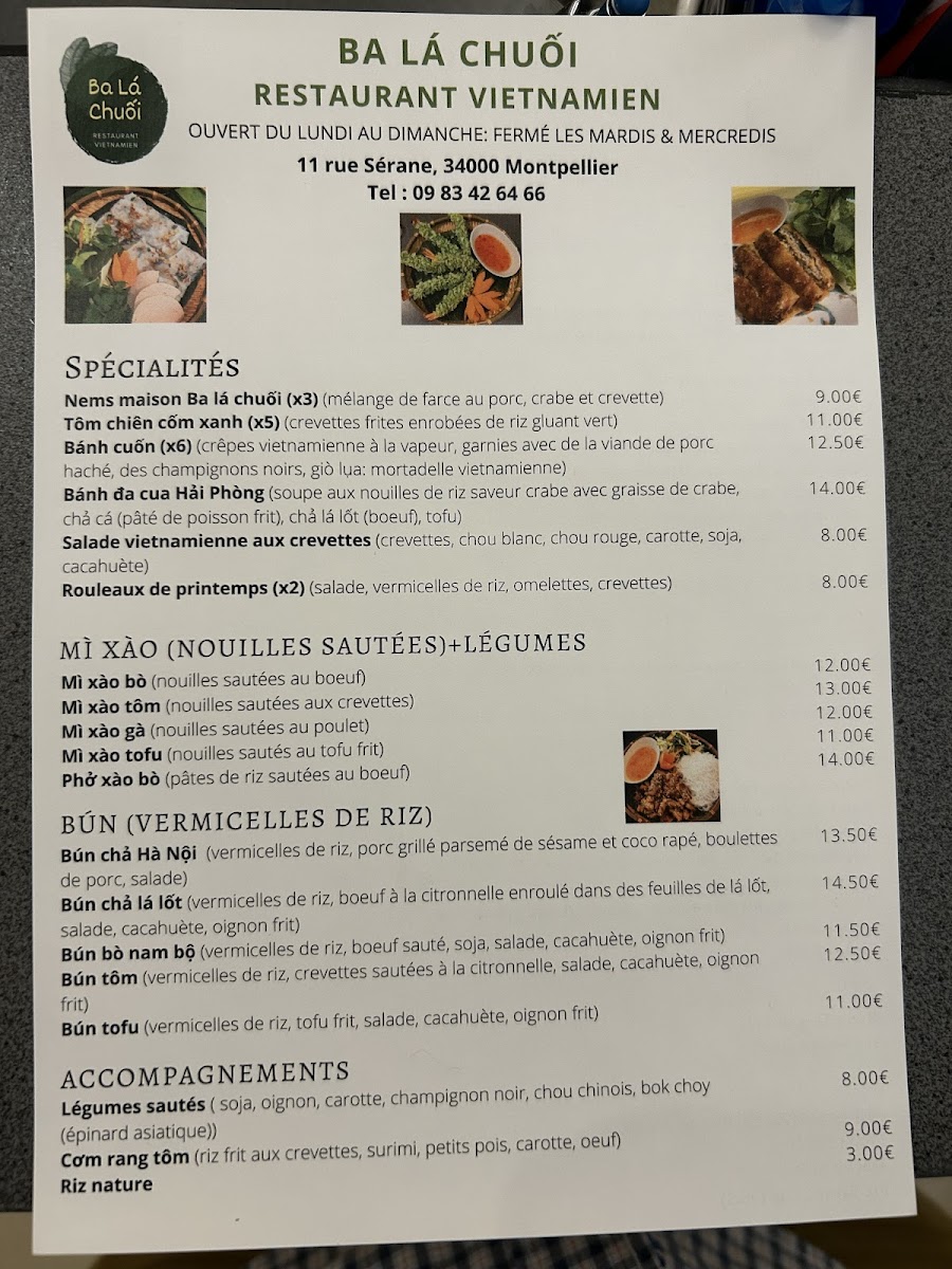 Menu Ba La Chuoi-1