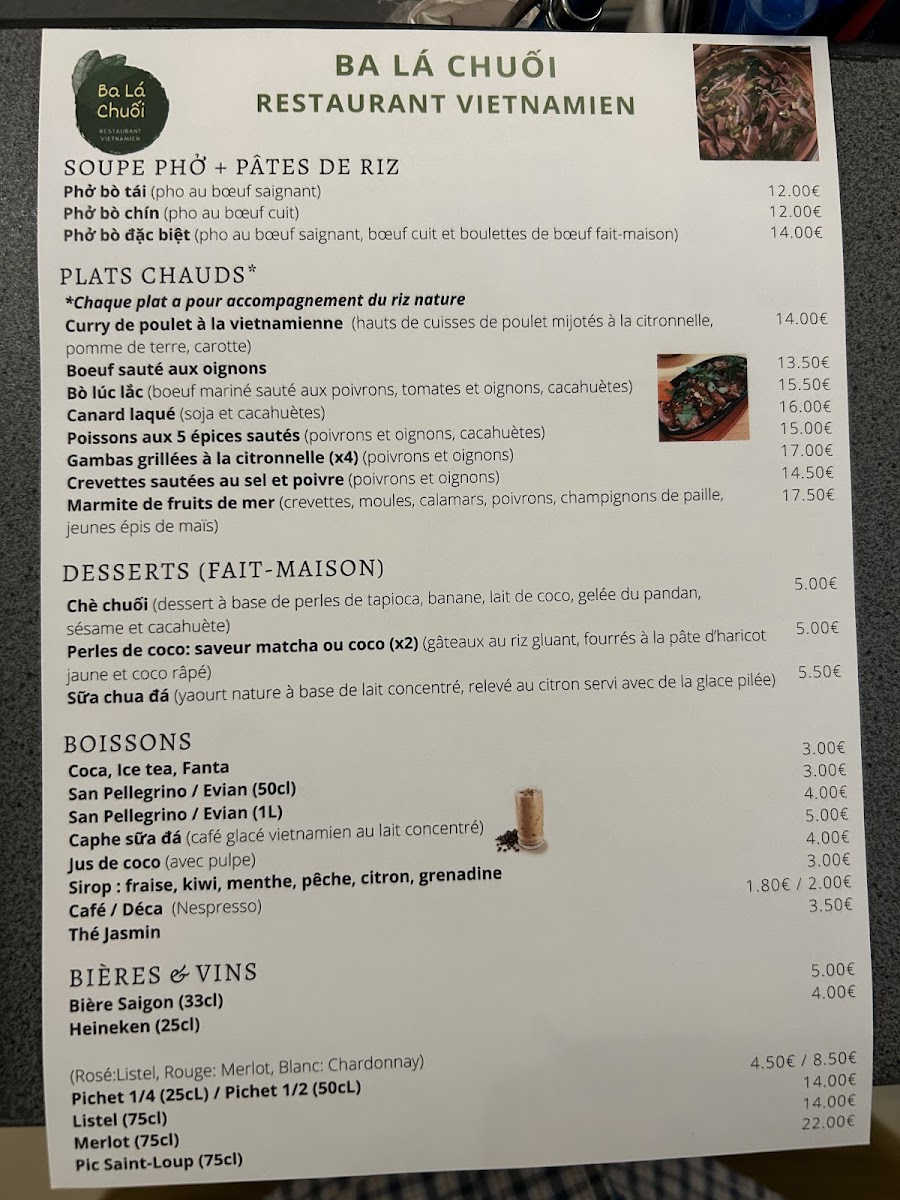 Menu Ba La Chuoi-7